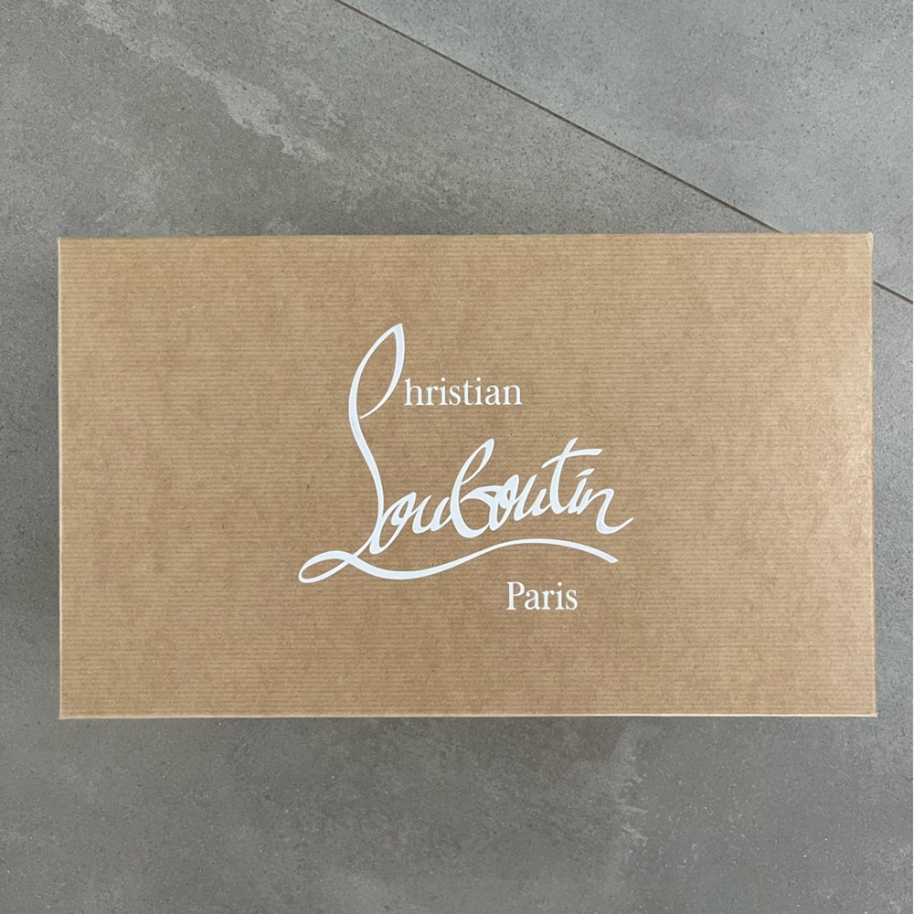 Authentic and New Christian Louboutin Shoe Box With Tissue Paper